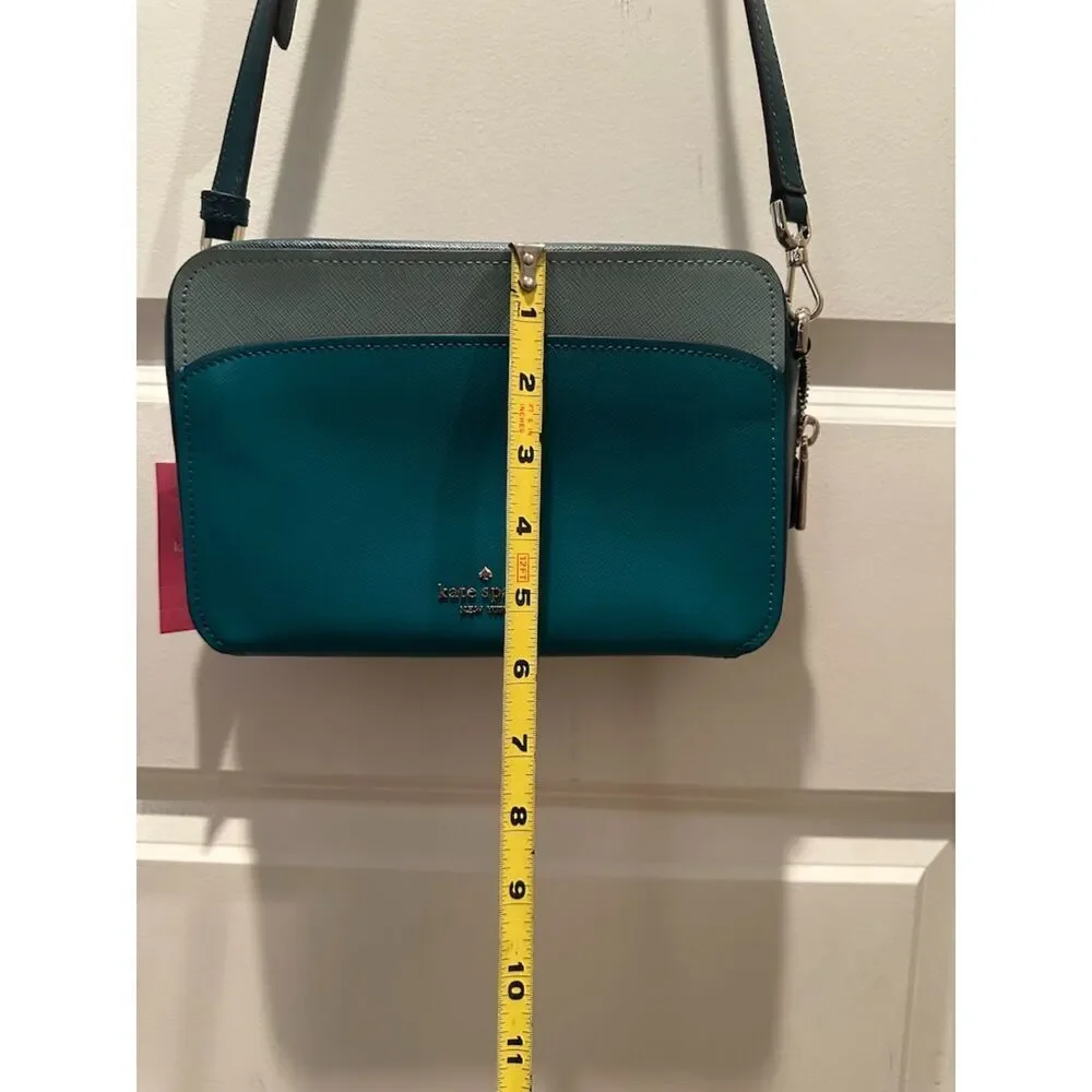 NEW Kate Spade New York Lauryn Color-block  Camera Women Crossbody Bag
